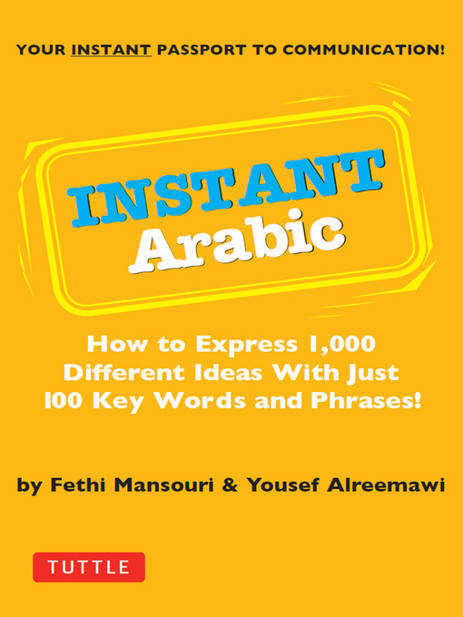 Title details for Instant Arabic by Fethi Mansouri, Dr. - Wait list